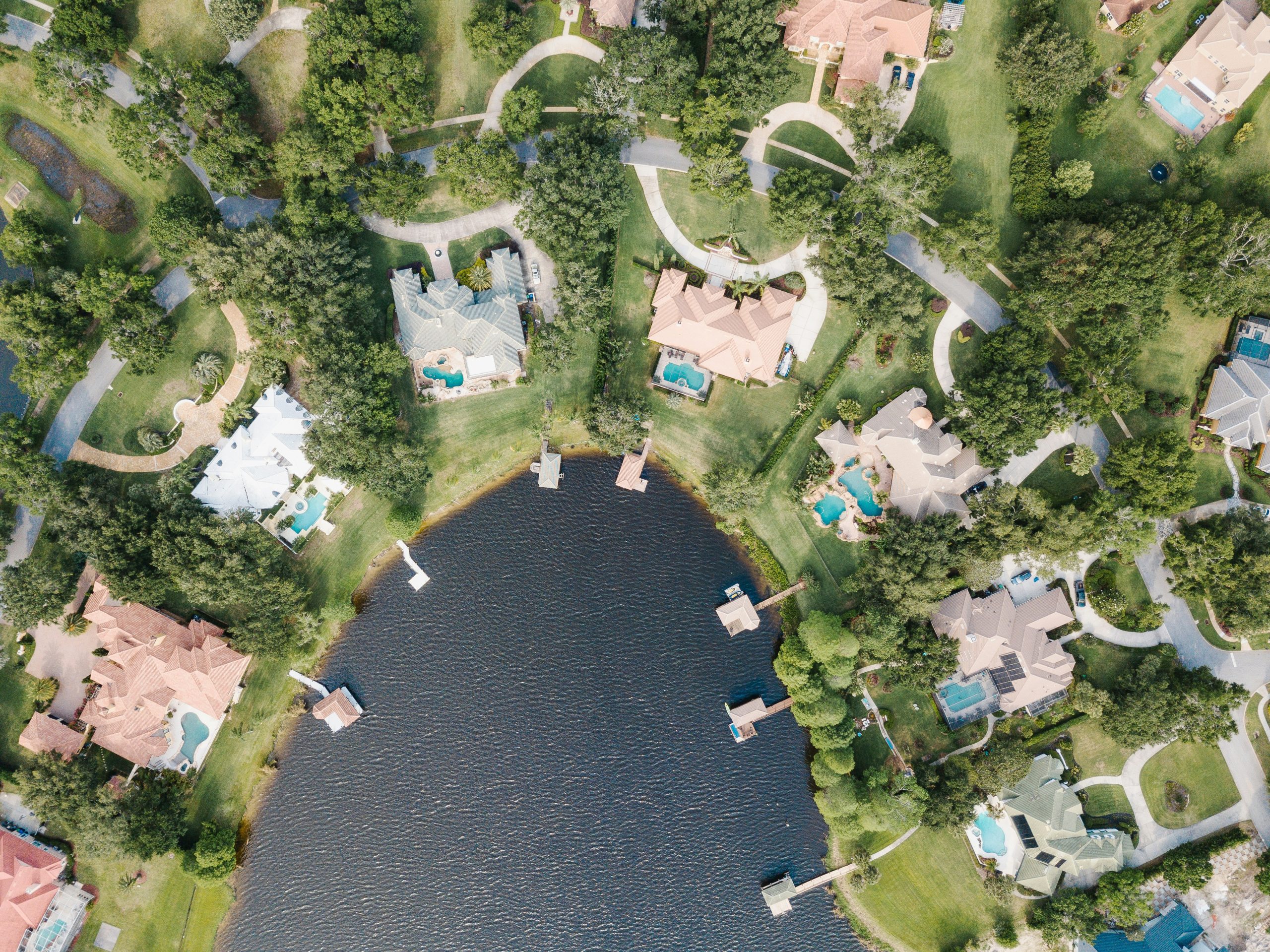 florida water front homes